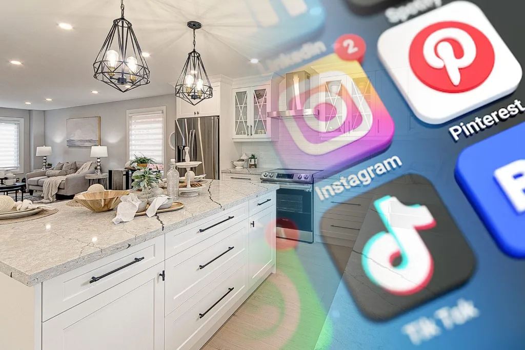 Real estate photography and social media package sample
